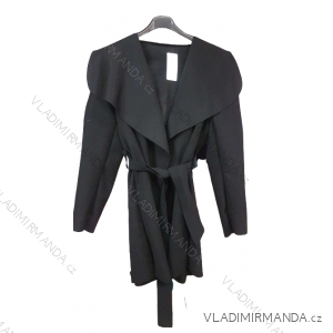 Kabát flaušový měkký dámský (UNI S/L) ITALSKÁ MÓDA IM4200939/DU