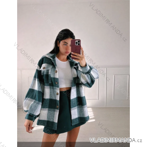 Kabátek dlouhý rukáv dámské (S/M ONE SIZE) ITALSKÁ MÓDA IMPBB2310025C3