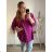 Tunic / blouse long sleeve women's oversized (3XL / 4XL ONE SIZE) ITALIAN FASHION IMWQ2191650 white 3xl / 4xl