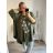 Tunika prodloužená dlouhý rukáv dámská nadrozměr (3XL/4XL ONE SIZE) ITALSKÁ MÓDA IMWQ233256