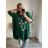 Tunika prodloužená dlouhý rukáv dámská nadrozměr (3XL/4XL ONE SIZE) ITALSKÁ MÓDA IMWQ233256