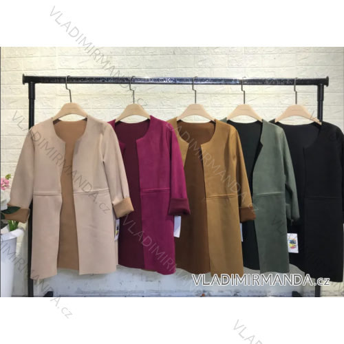 Cardigan dlouhý rukáv dámský (S/M ONE SIZE) ITALSKÁ MÓDA IMPGM239947