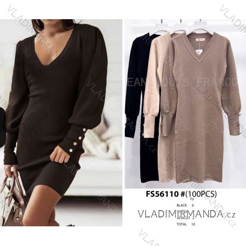 Women's Oversize Long Sleeve Sweater (S/M ONE SIZE) ITALIAN FASHION IMWCA23DH2302