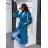 Women's Button Down Fluffy Coat (S/M/L ONE SIZE) ITALIAN FASHION IMD22962 -   black -   L / XL