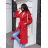 Women's Button Down Fluffy Coat (S/M/L ONE SIZE) ITALIAN FASHION IMD22962 -   black -   L / XL