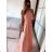 Elegant Short Ladies Dress (sml) ITALIAN MODA IM919014   salmon
   S/M