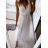 Women's Strapless Long Tulle Dress (S/M ONE SIZE) ITALIAN FASHION IMM238917/DU   white   S/M