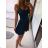 Women's elegant party long sleeve dress (S/M ONE SIZE) ITALIAN FASHION IM322282