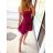 Women's elegant party long sleeve dress (S/M ONE SIZE) ITALIAN FASHION IM322282
