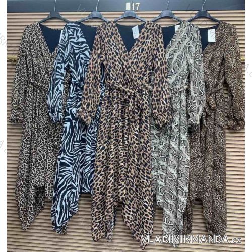 Women's Knitted Sweater Dress Set (S/M ONE SIZE) ITALIAN FASHION IMWE223972