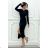 Women's Long Long Sleeve Dress (S/M ONE SIZE) ITALIAN FASHION IMM23M2103