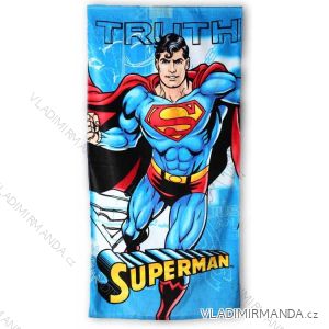 Osuška plážová superman dětská chlapecká bavlněná (70x140cm) SETINO 820-840