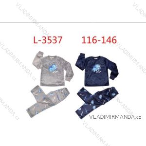Pyžamo dlouhý rukáv dětské dorost chlapecké (116-146) SEZON SEZ23L-3537