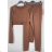 Souprava tričko dlouhý rukáv a legíny dámské (S/M ONE SIZE) ITALSKÁ MÓDA IMPBB2C30118/30119