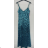 Women's Summer Elegant Sparkly Sequin Strap Dress (S/M ONE SIZE) ITALIAN FASHION IMPBB23O3837