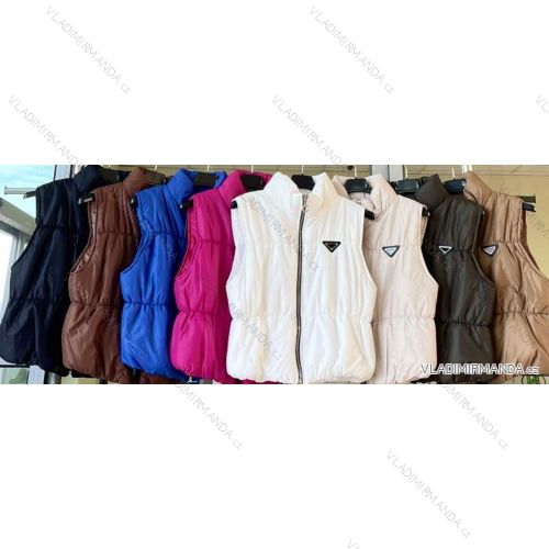 Vesta šusťáková bez rukávu dámska (S/M ONE SIZE) TALIANSKA MÓDA IMWAA233894