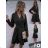 Šaty elegantný dlhý rukáv dámske (S/M ONE SIZE) TALIANSKA MÓDA IMWD233922