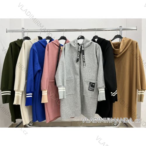 Women's Fluffy Coat (S/M ONE SIZE) ITALIAN FASHION IMWKK223668