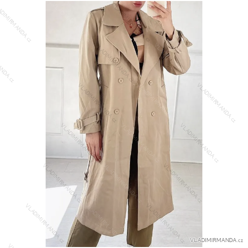 Women's Fluffy Long Sleeve Coat (S/M ONE SIZE) ITALIAN FASHION IMPBB23D234010
