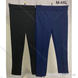 Kalhoty dlouhé dámské nadrozměr (M-4XL) ITALSKÁ MÓDA IMPLP2311040040