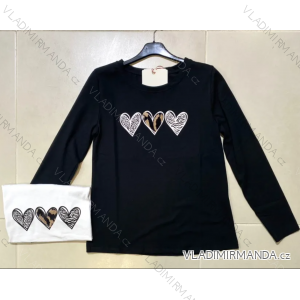 Tričko dlouhý rukáv dámské (S/M ONE SIZE) ITALSKÁ MÓDA IMPLP2322501070