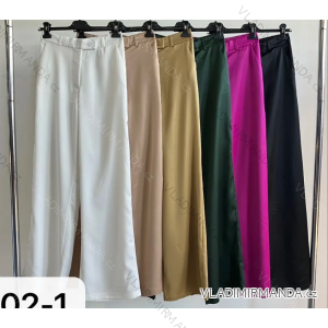 Kalhoty dlouhé elegantní dámské (S/M ONE SIZE) ITALSKÁ MÓDA IMPLP2352010125