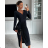 Women's Elegant Long Sleeve Dress (S/M ONE SIZE) ITALIAN FASHION IMPLP2391120012