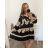 Women's Long Sleeve Shirt Dress (S/M ONE SIZE) ITALIAN FASHION IMWD232607