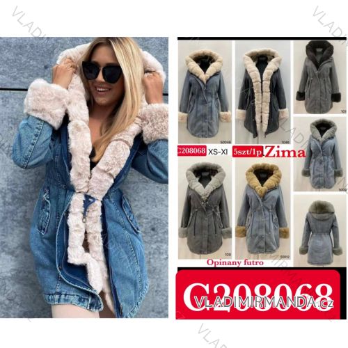 Damen Kapuzenweste (S-2XL) ITALIAN FASHION PIU ANNA PMW222286L