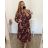 Women's Long Sleeve Shirt Dress (S/M ONE SIZE) ITALIAN FASHION IMWGM23447