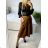 Sukňa stredne dlhá dámska (S/M ONE SIZE) TALIANSKA MÓDA IMM23HG4911