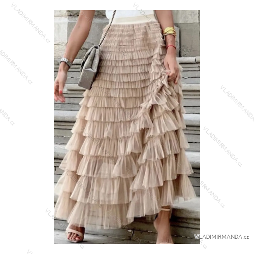 Women's long skirt (S/M ONE SIZE) ITALIAN FASHION IMPDY23LC5881