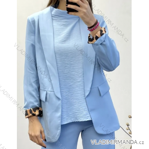 Sako dlouhý rukáv dámské (S/M ONE SIZE) ITALSKÁ MÓDA IMPDY25MDUE22873