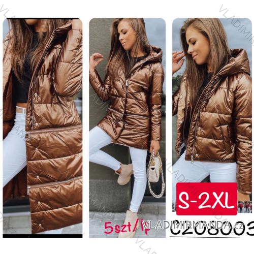 Kabát/bunda 3v1 zimný dámsky (S-2XL) POLSKÁ MóDA PMWC23C208003