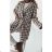 Women's Long Sleeve Lamb Coat (S/M ONE SIZE) ITALIAN FASHION IMWL22016