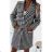 Women's Fluffy Long Sleeve Coat (SL) ITALIAN FASHION IMWL22020