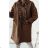 Women's Long Sleeve Lamb Coat (S/M ONE SIZE) ITALIAN FASHION IMWL22016