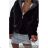 Women's Long Sleeve Leather Jacket (S-XL) ITALIAN FASHION IMWE23120