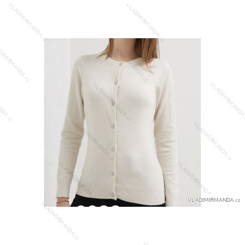 Svetr dlouhý rukáv dámský (S/M ONE SIZE) ITALSKÁ MÓDA IMPDY23FH9288