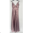 Women's elegant evening dress with straps (S/M ONE SIZE) ITALIAN FASHION IMPBB2480870bl