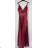 Women's elegant evening dress with straps (S/M ONE SIZE) ITALIAN FASHION IMPBB2480870bl