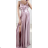 Women's Summer Elegant Sparkly Sequin Strap Dress (S/M ONE SIZE) ITALIAN FASHION IMPBB23O3837
