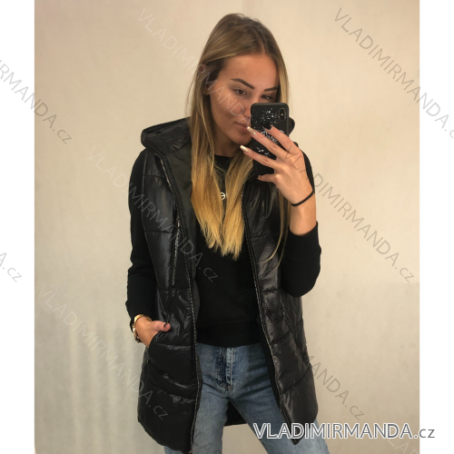 Sleeveless jacket long sleeve (uni sl) ITALIAN Fashion IMC17326 black XL
