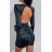 Šaty elegantný dlhý rukáv dámske (S/M ONE SIZE) TALIANSKA MÓDA IMPBB23B22945