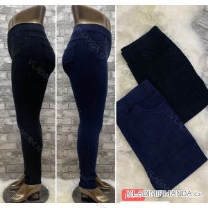 Kalhoty jeans džegíny dlouhé dámské nadrozměr (5XL-8XL) MIEGO DPP23330084