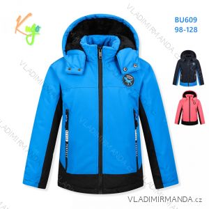 Kinder Winterjacke für Jungen (98-128) KUGO FB0296