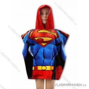 Pončo superman dětské chlapecké (55*110 cm) SETINO 820-842