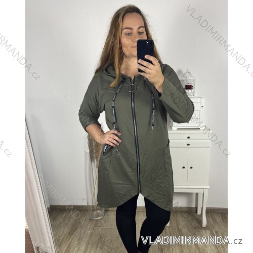 Cardigan / Hoodie Cotton Ladies (uni M / XL) Italian Fashion IM420360