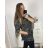 Kleid Oversize Kurzarm Damen (4XL/5XL ONE SIZE) ITALSKÁ MÓDA IM422026 3xl / 4xl Tarnung