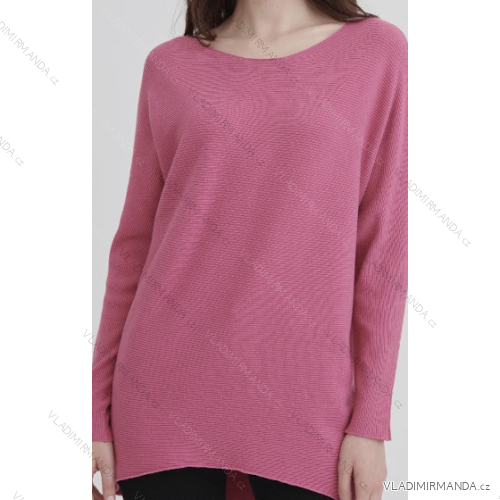 Tunika oversize dlouhý rukáv dámská (S/M ONE SIZE) ITALSKÁ MÓDA IMPLI2377185